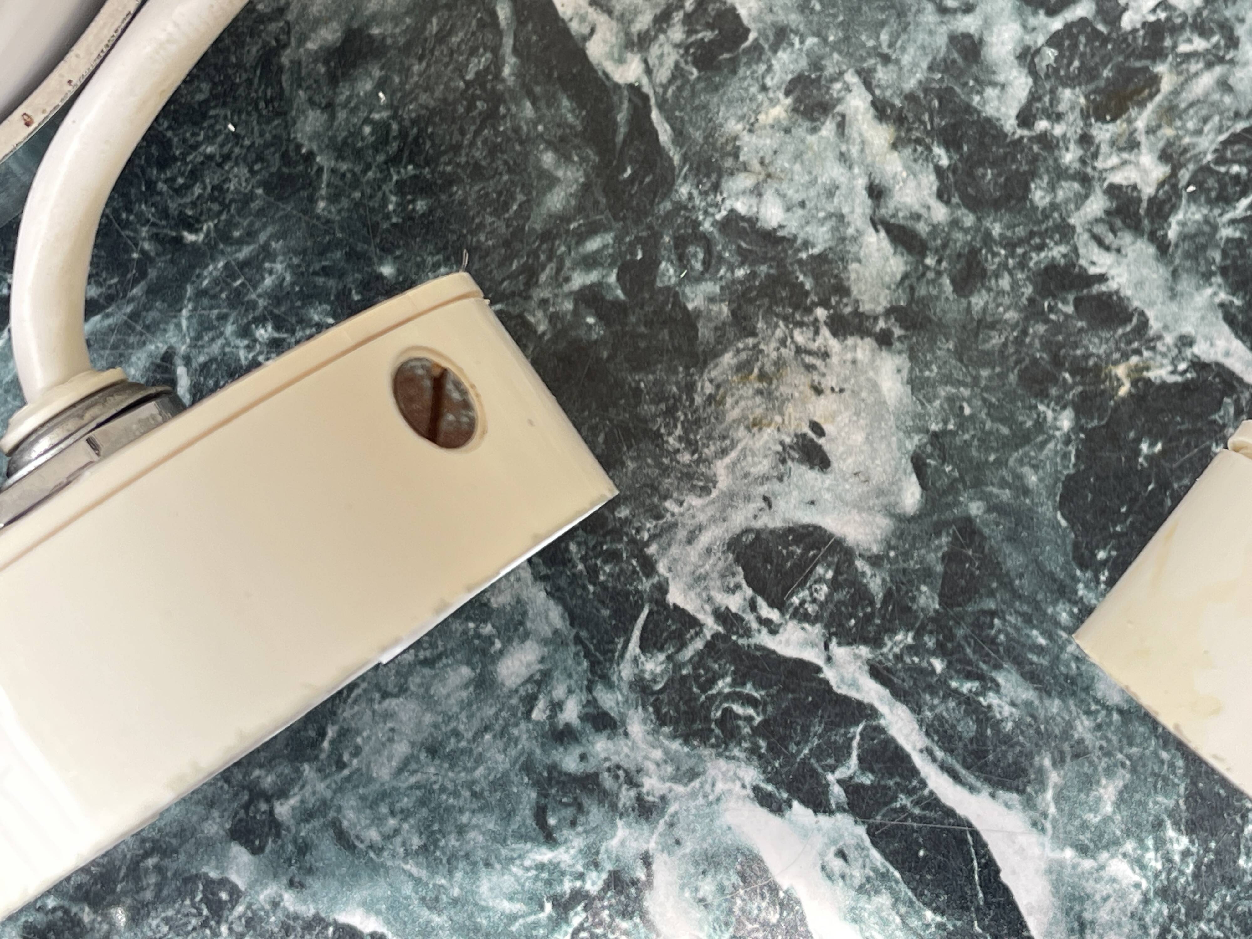 Pair of 1960s eyeball wall lights