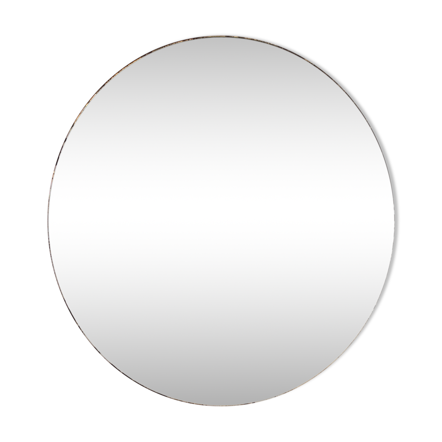 Big round mirror early 20th century 101cm