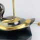 Lampe canard en laiton vintage