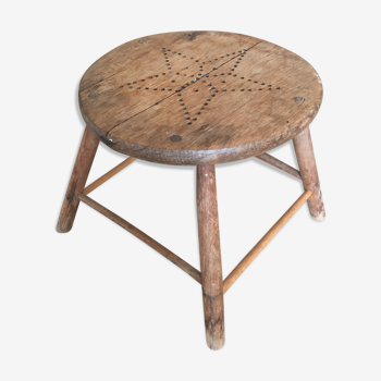 Wooden stool