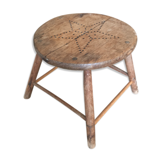 Wooden stool