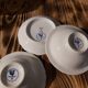 3 Limoges porcelain cups