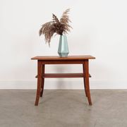 Table basse en teck, design danois, années 1970, production : Danemark
