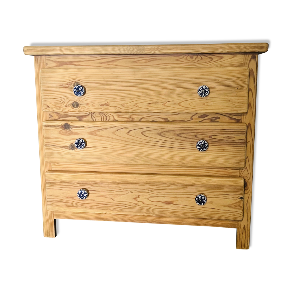 Achat / Vente Lit en pin pas cher - Commode