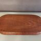Oval top in exotic wood 1950