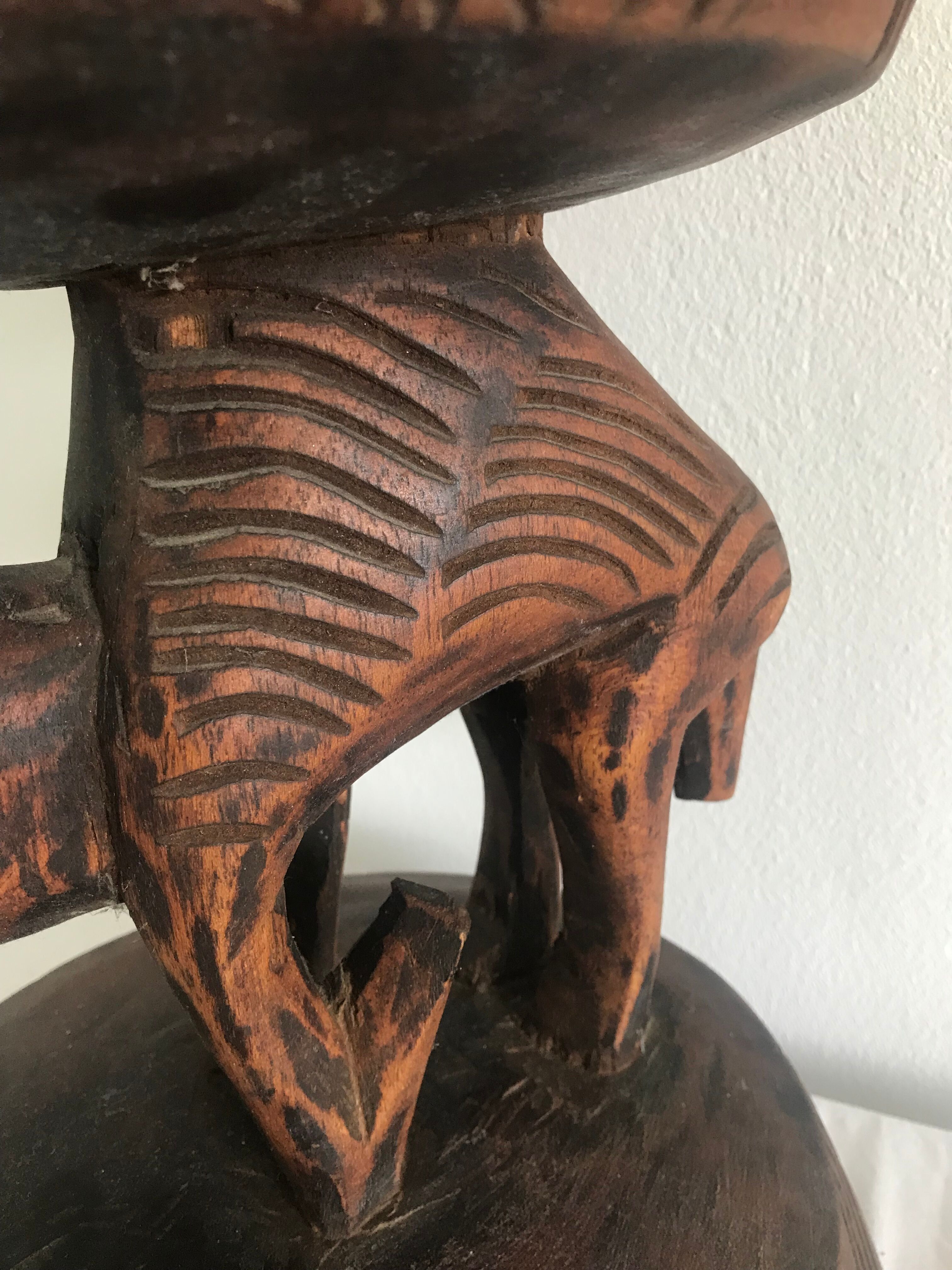 Dogon africa stool