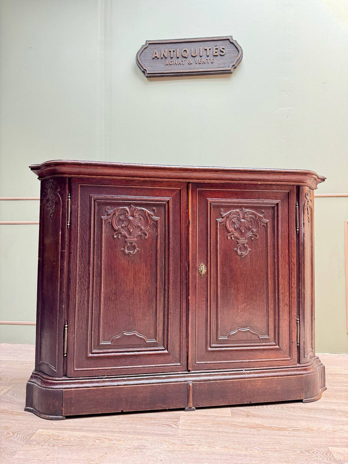 Oak Buffet From Regency Period XVIII Eme Century