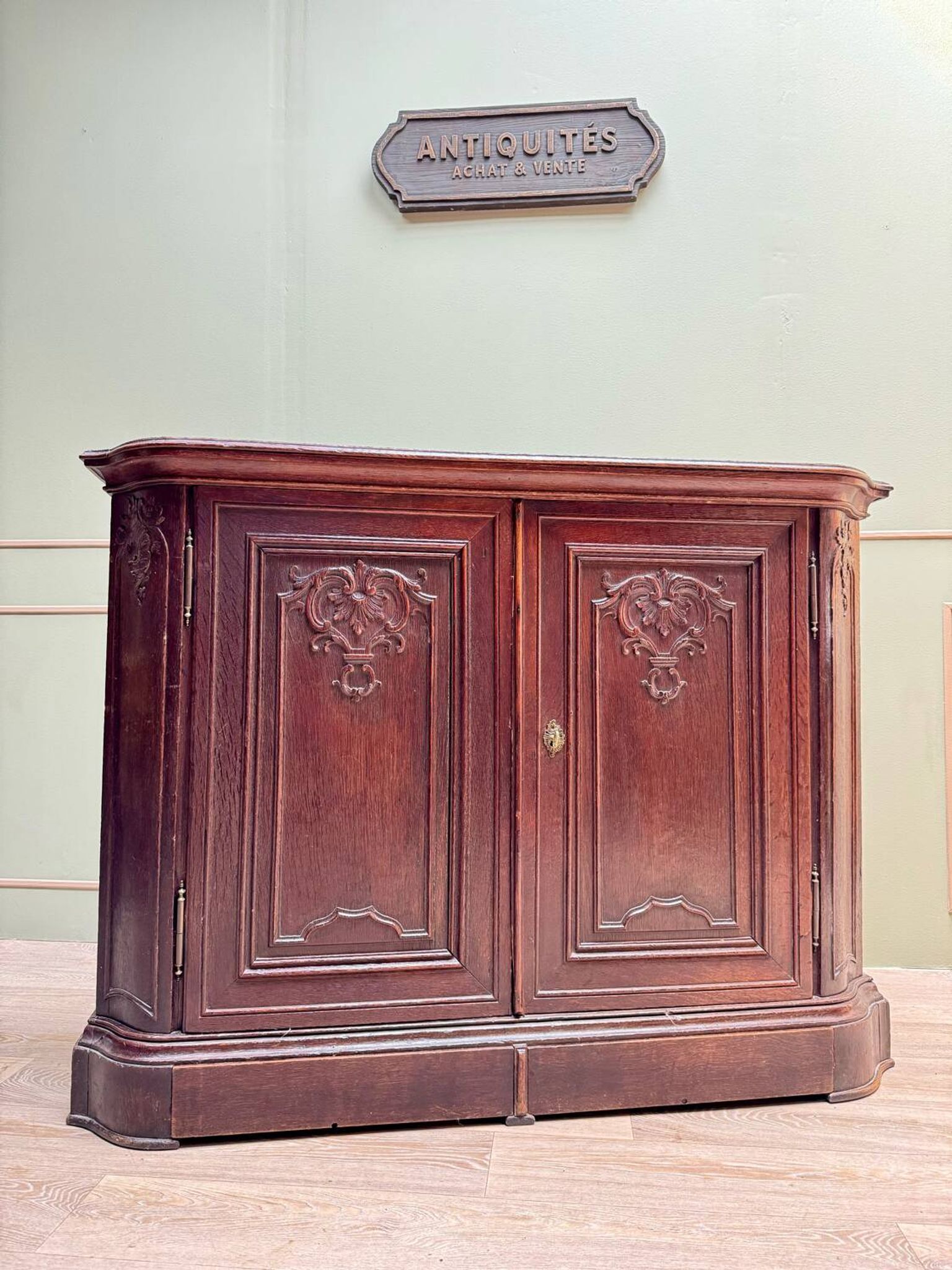 Oak Buffet From Regency Period XVIII Eme Century