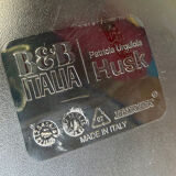 B&B Italia HUSK swivel armchair + footrest