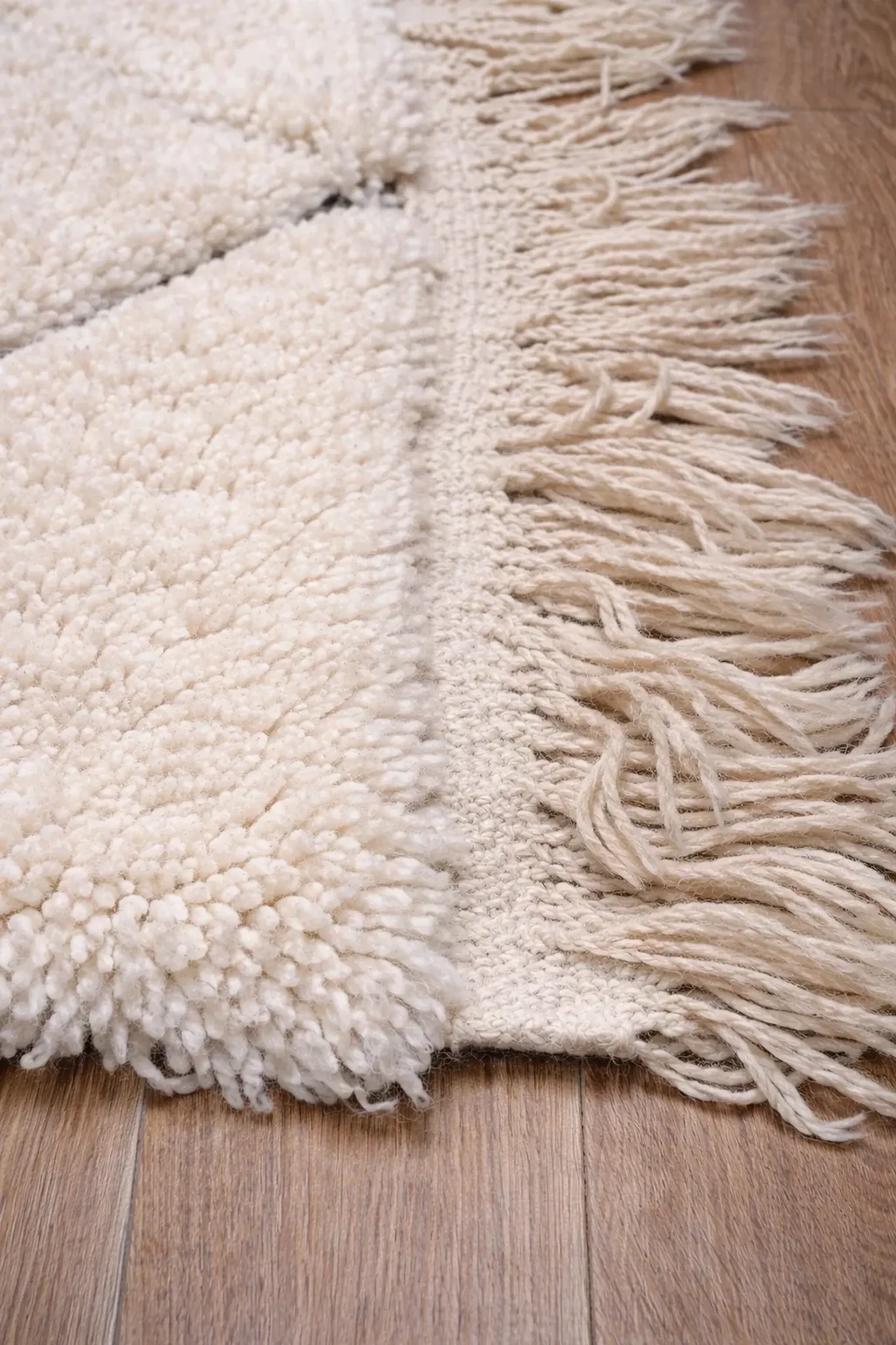 Tapis berbère épais en laine – Diamant