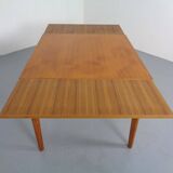 Extendable Teak Dining Table, Denmark, 1960s