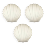 Shell-Shaped Opaline Glass Wall Light from Limburg, Germany, 1970s