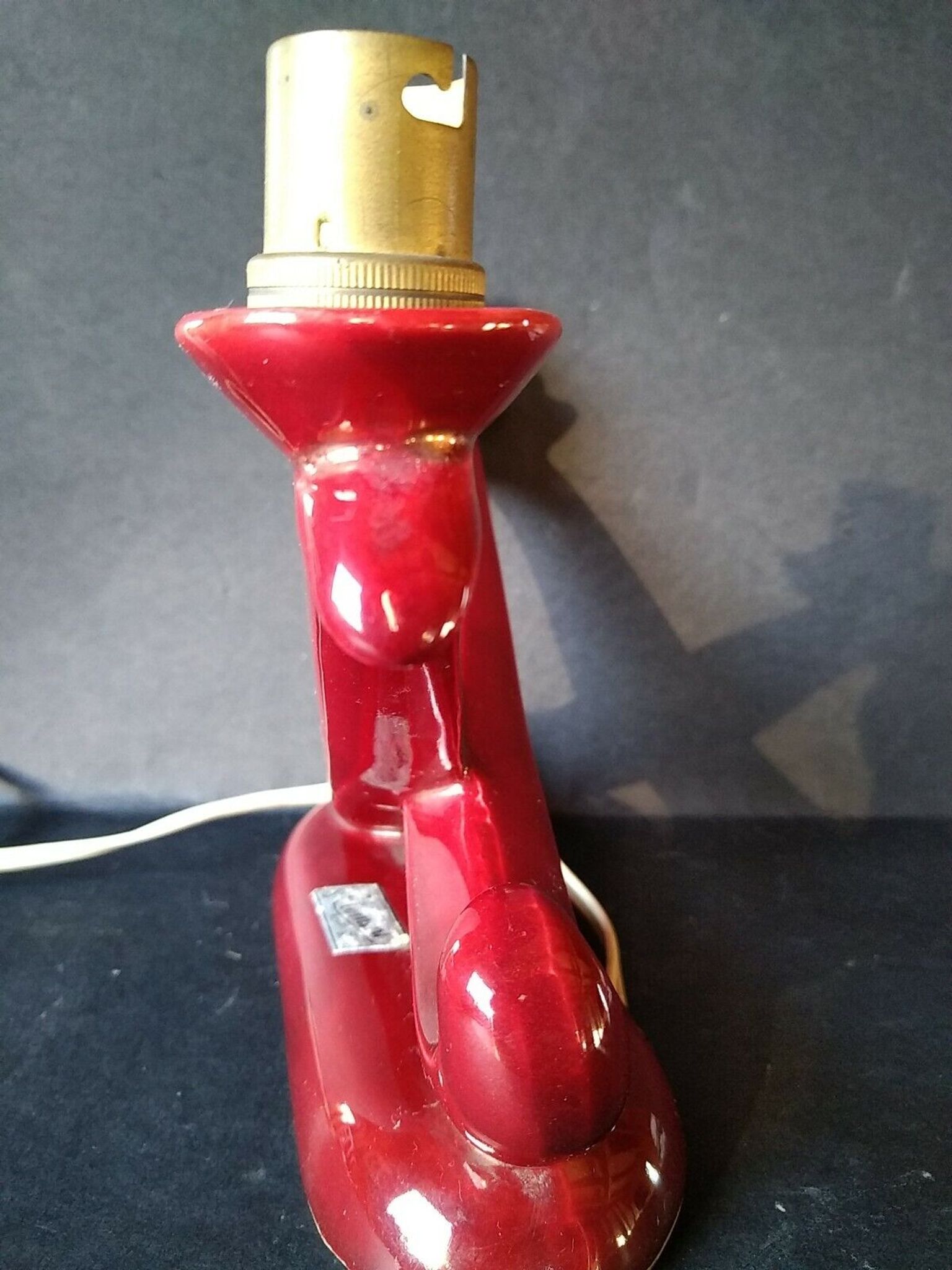 Saint Clement ' s ceramic candle holder