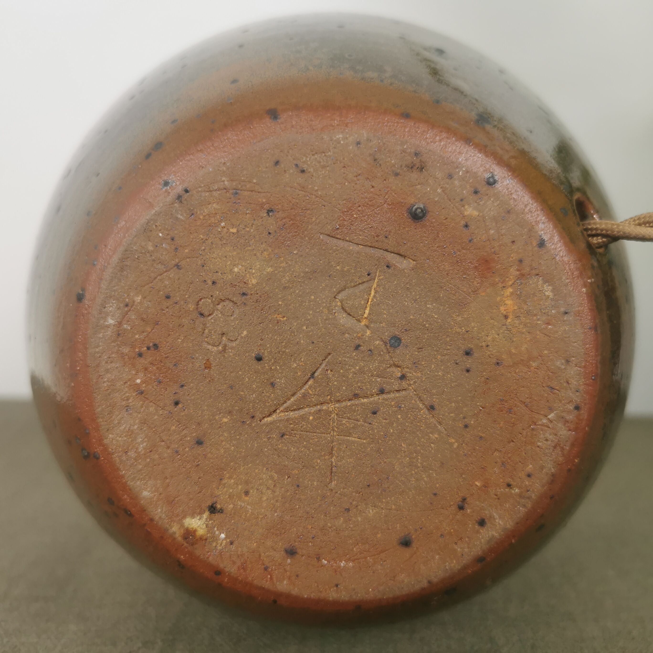 Lampe en grès