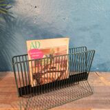 1950s metal magazine rack