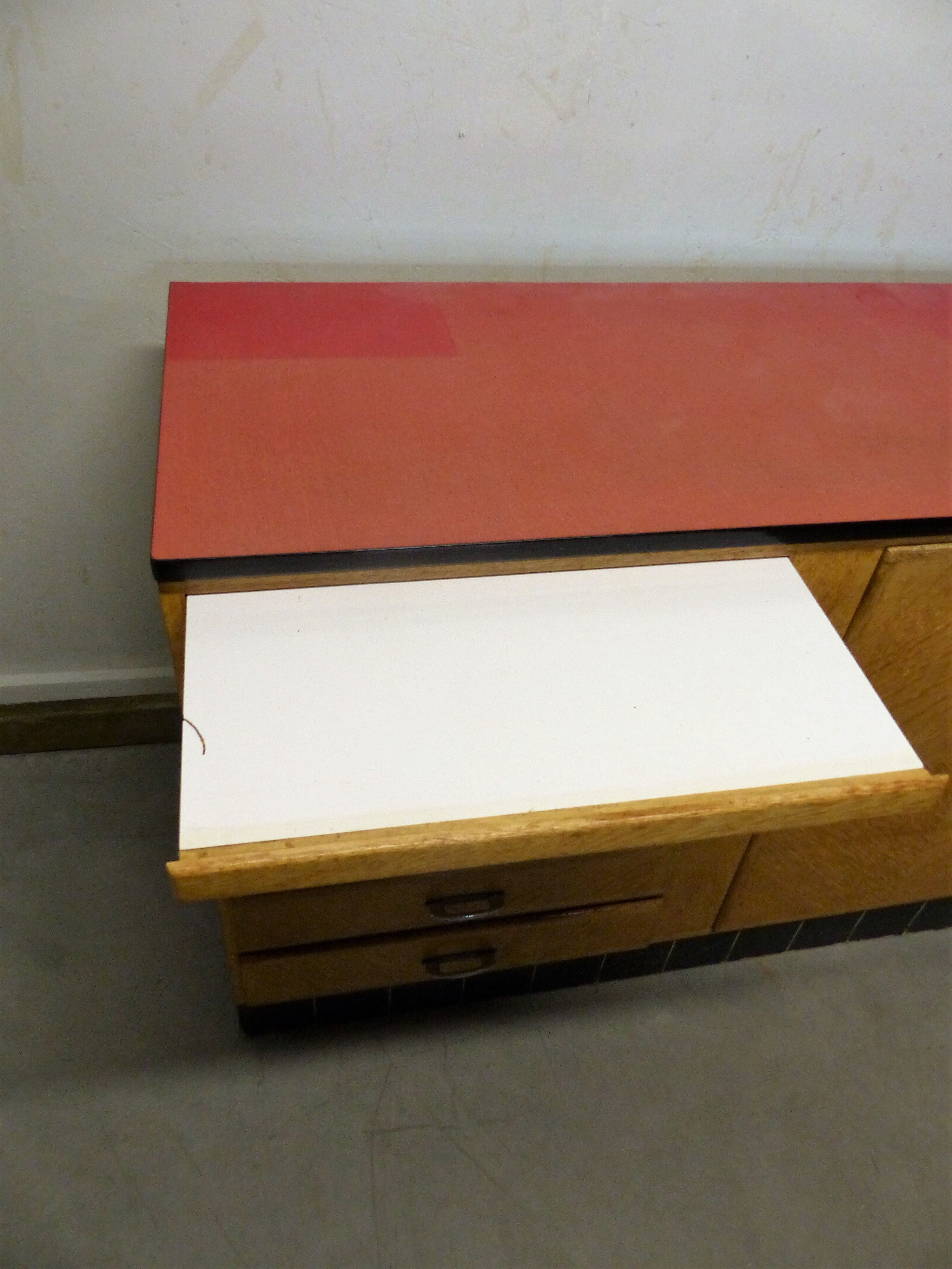 Meuble de cuisine bois & formica