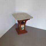 Indonesia table with marble top