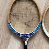 Old badminton rackets