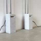 Pair of Skipper floor lamps by Bruno Gecchelin