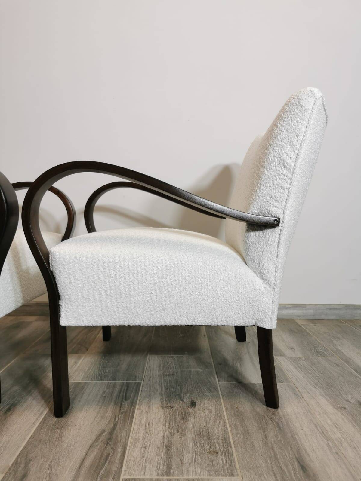 Art Deco Lounge Chairs, Set of 2