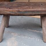 Small rustic bench