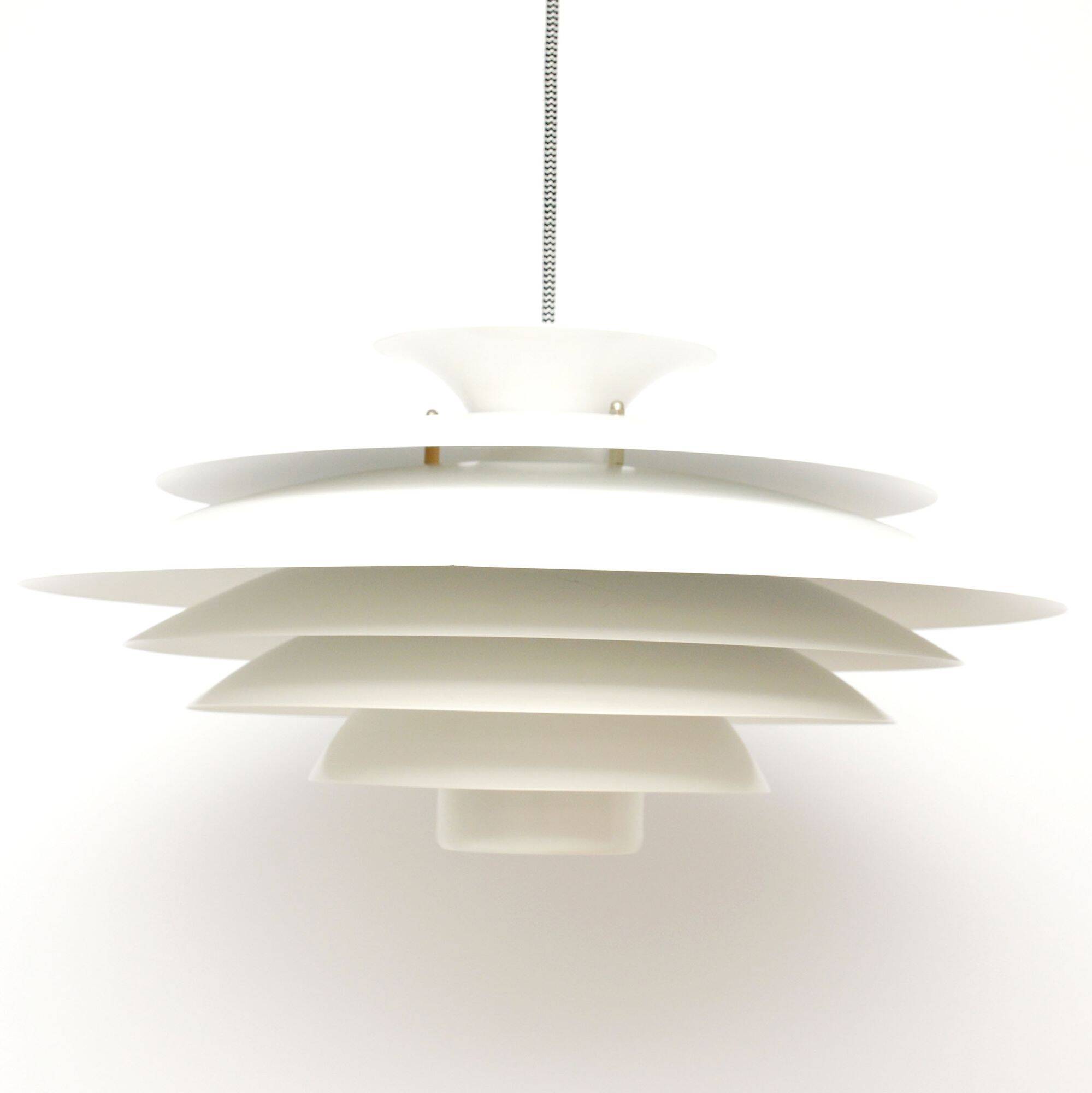 White Form Light lamp, Denmark, 80’s