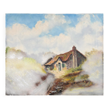 Tableau HST "Landscape at the Cottage" J. De Beaucourt (20th century school)