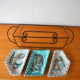 Borty 1950-1960 vintage ceramic tray