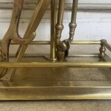 Brass fireplace kit
