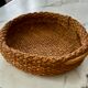 Natural jute tray basket