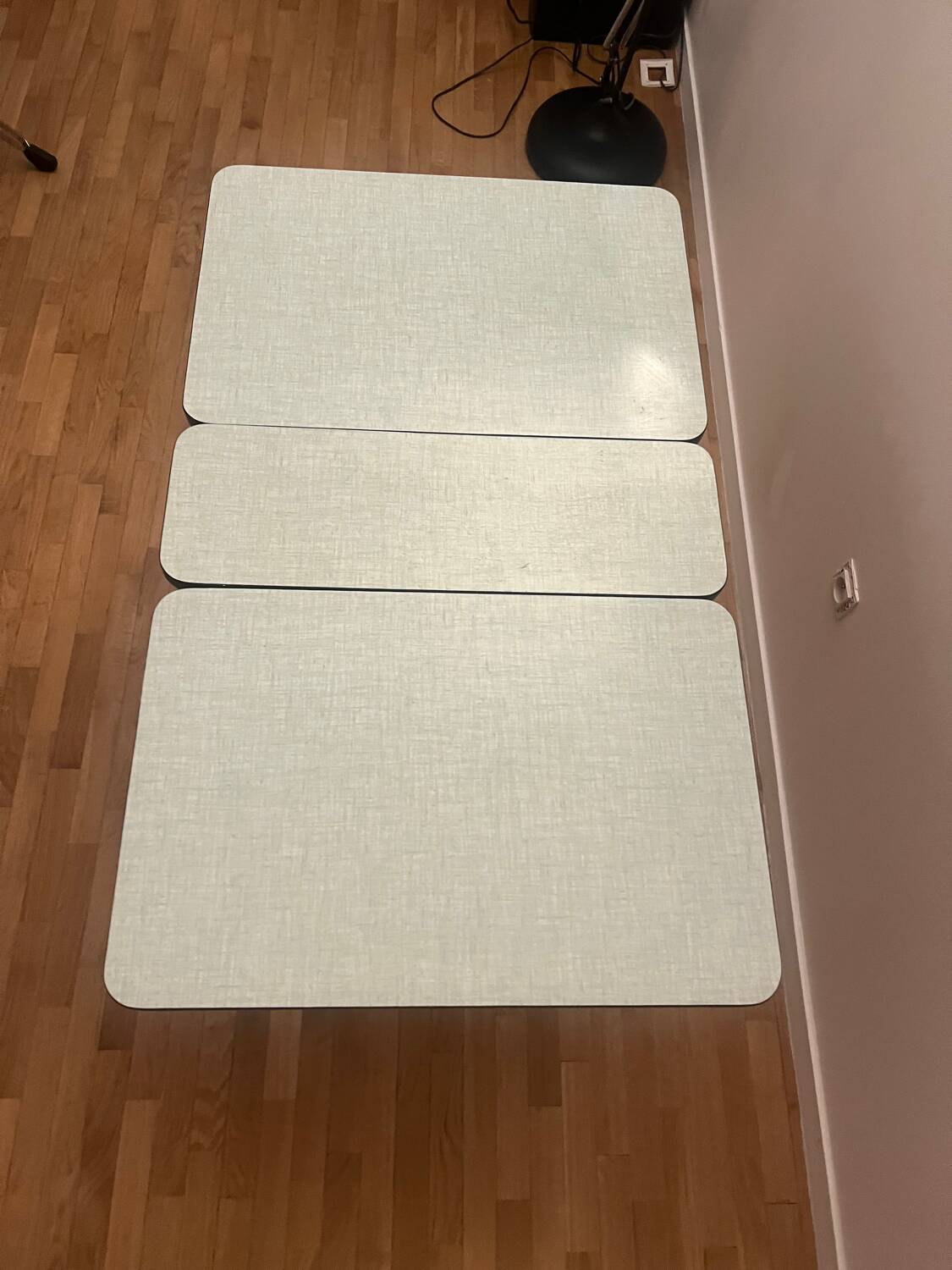 Table pliante en Formica