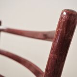Mahogany chairs, 1950s, set of 3