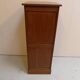 Antique oak filing cabinet with roller shutter