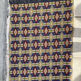 Swedish 1940-50 ‘s Needle point Flat Wall Rug 80x118cm
