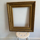 Old wood and stucco frame