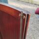 Antique Louis XVI style corner unit with marble top