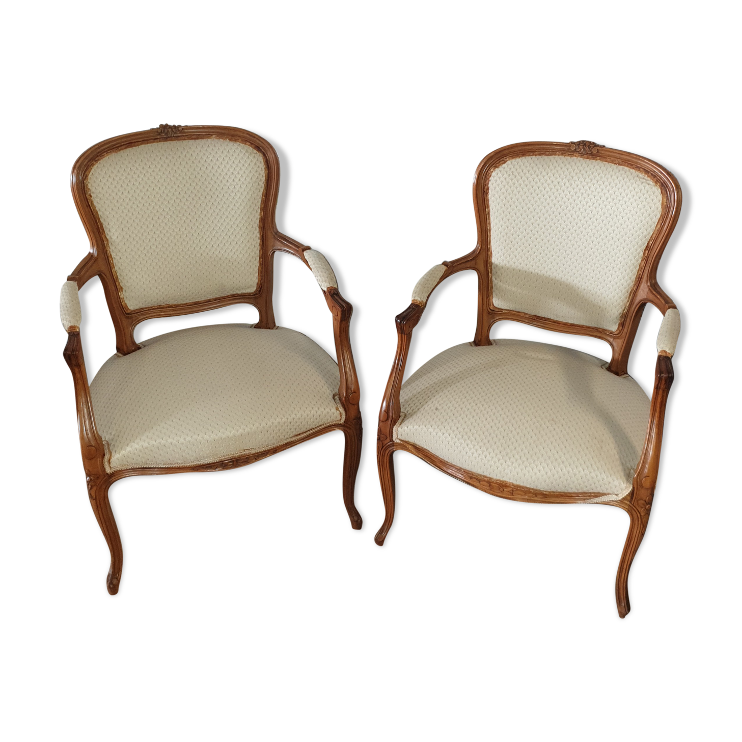 Pair of armchairs