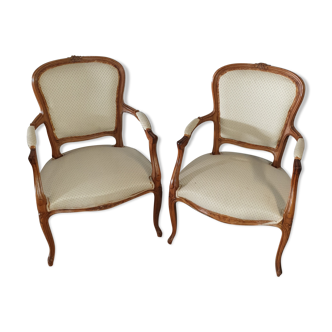 Pair of armchairs