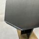 Hollywood regency coffee table / side table black and gold