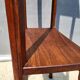Large Art Deco plant stand H140 solid oak