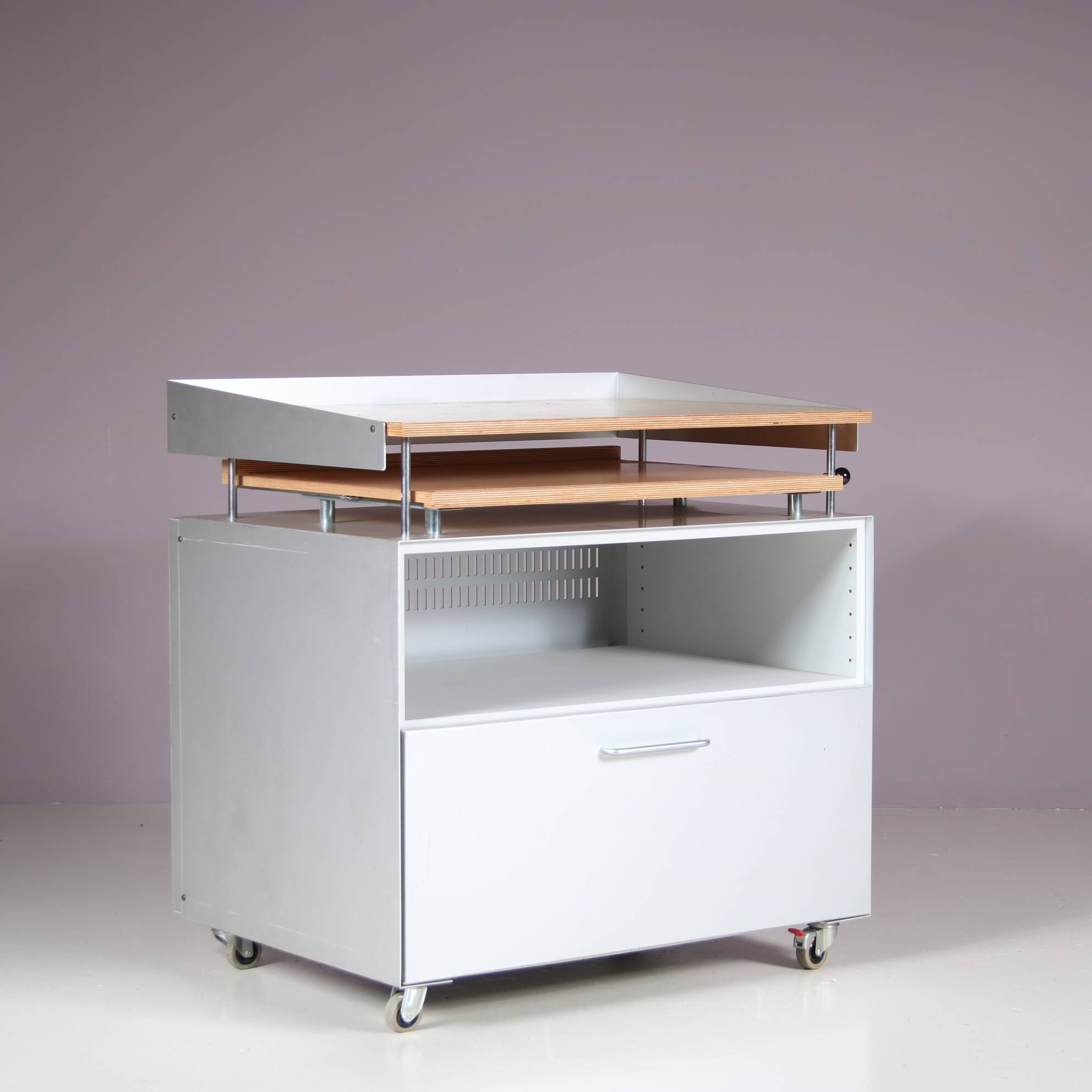 1990s Mobile “Uni” desk by Alinea, Switzerland