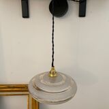 Vintage globe suspension