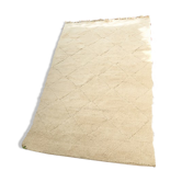 Berber carpet Beni Ouarain beige with dug patterns - 320x205cm