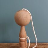Raw wood cup and board