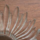 1970s brutalist art glass vessel 'Alaska' by Uno Westerberg for Pukeberg Sweden.