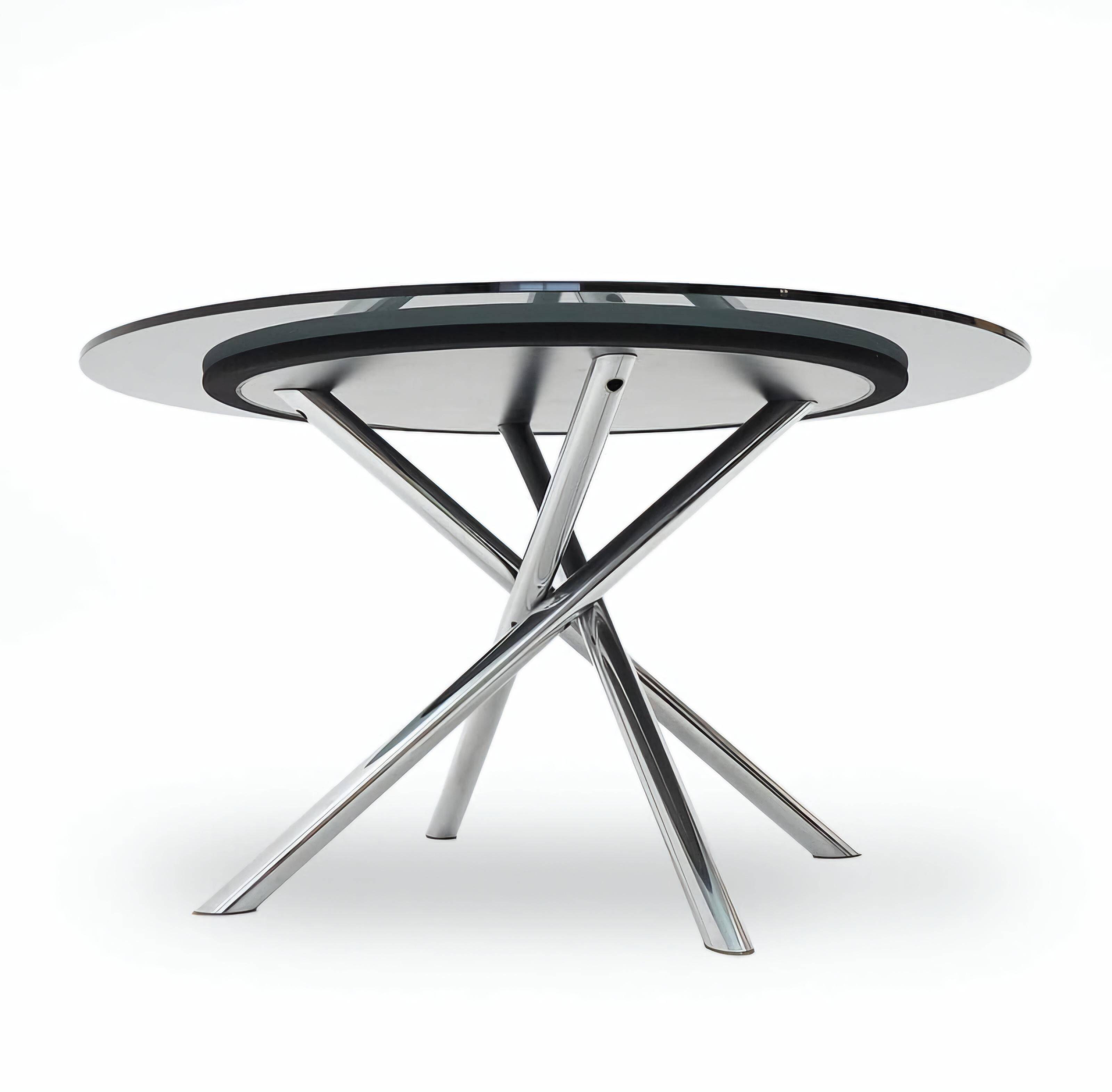 Postmodern dining table "Nodo" by Carlo Bartoli for Tisettanta.