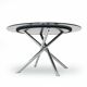 Postmodern dining table "Nodo" by Carlo Bartoli for Tisettanta.