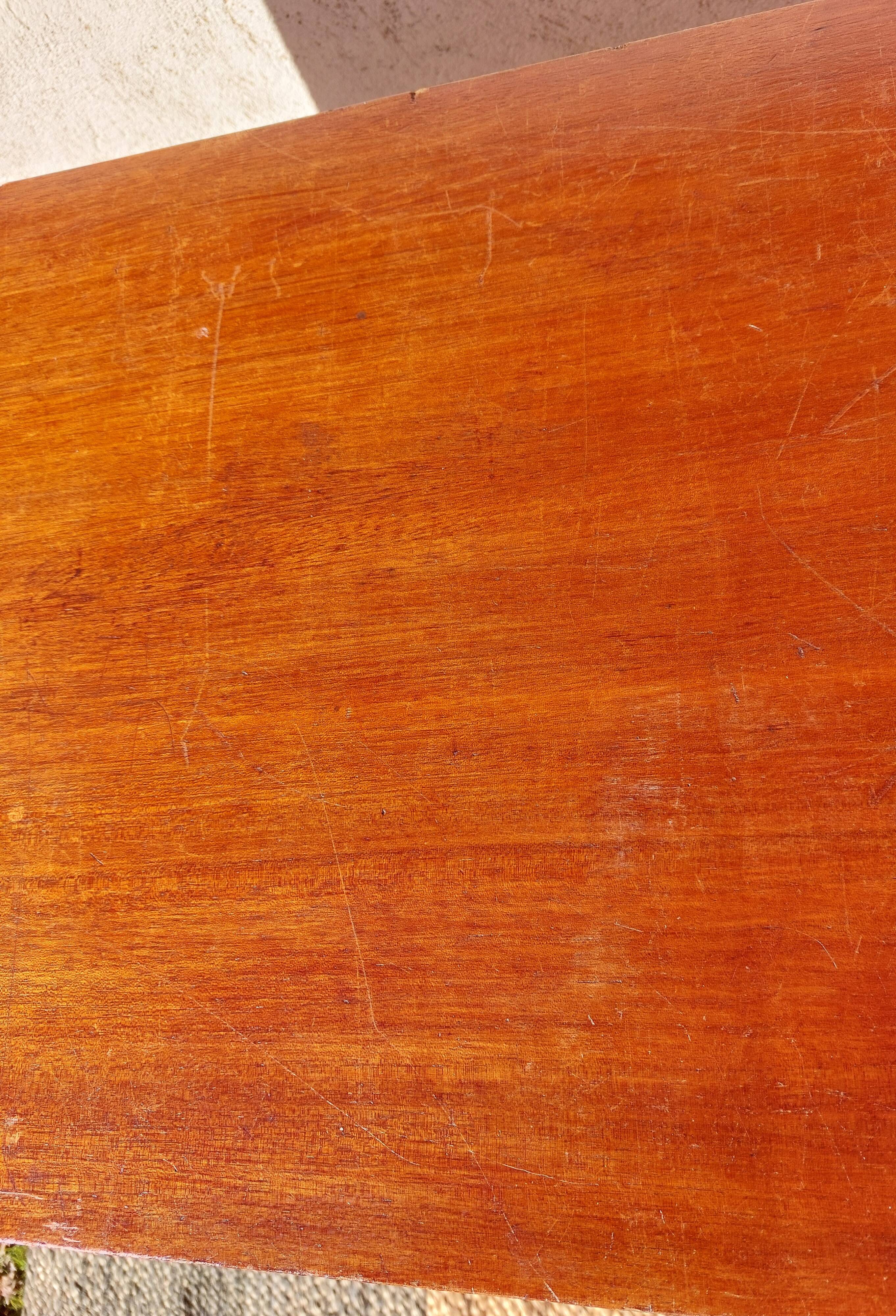 Vintage chest of drawers with tapered legs