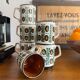 Boch La Louvière coffee cup - Walnut series