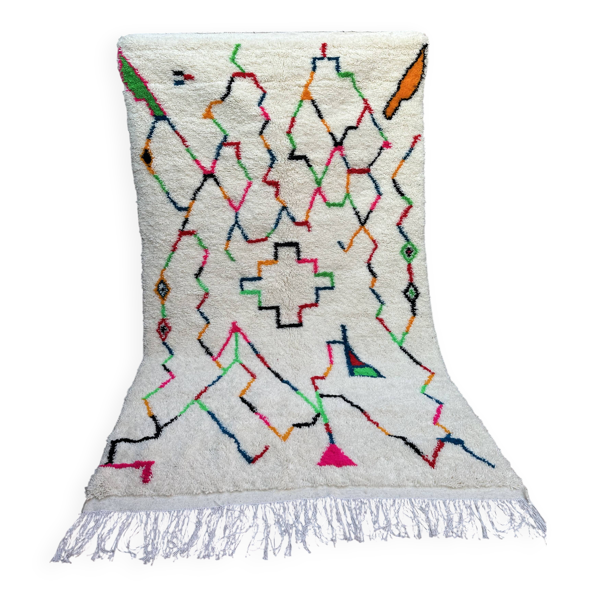 Moroccan Berber Rug - Moroccan Wool Rug - New Azilal Rug